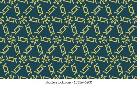 Original interior background in triangles style. Vector illustration. For modern interior design, fashion print.