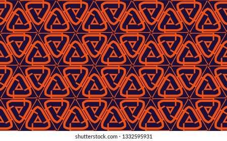 Original interior background in triangles style. Vector illustration. For modern interior design, fashion print.