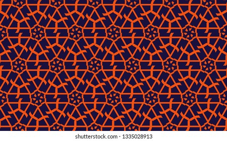 Original interior background in triangles style. Vector illustration. For modern interior design, fashion print.