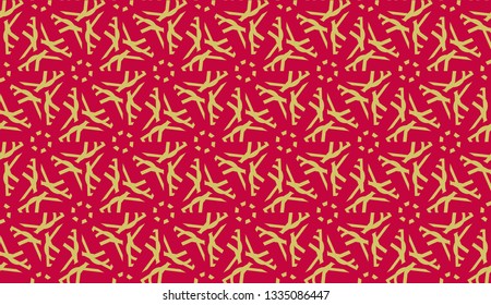 Original interior background in triangles style. Vector illustration. For modern interior design, fashion print.