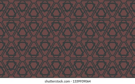 Original interior background in triangles style. Curved line. Vector illustration. For modern interior design, fashion print