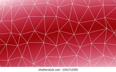 Original interior background in triangles style. For flyer, screen, business presentation. Vector illustration. Creative gradient color