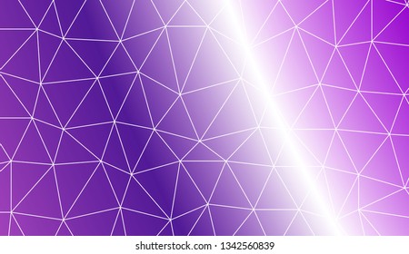 Original interior background in triangles style. For your idea, presentation, smart design Vector illustration. Creative gradient color.