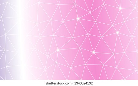 Original interior background in triangles style. For flyer, screen, business presentation. Vector illustration. Creative gradient color