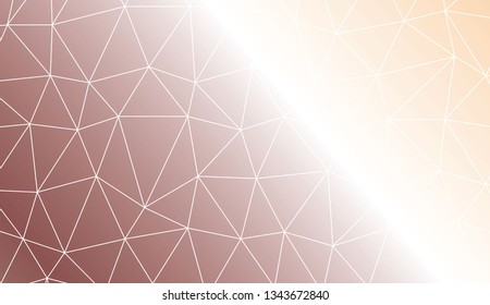 Original interior background in triangles style. For flyer, screen, business presentation. Vector illustration. Creative gradient color