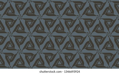 Original interior background in triangles style. Curved line. Vector illustration. For modern interior design, fashion print