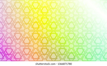 Original interior triangles background in geometric style.  Vector illustration. Gradient color.