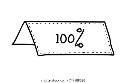 original label doodle