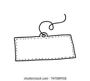 original label doodle