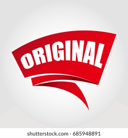 Original labels banners