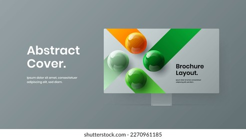 Originelles Layout der Landepage, Vektordesign. Modernes Display mockup Website-Illustration.