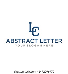 The original LC logo is stylish and elegant in shape
