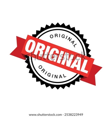 Original Letter Rubber Stamp Template