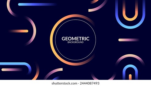 Original lines background vector design in eps 10
