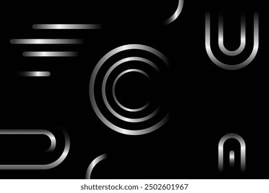 Original lines background vector design