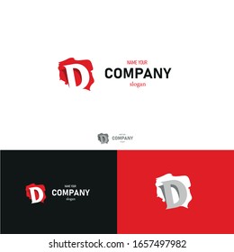 Originelles Logo in Landesform