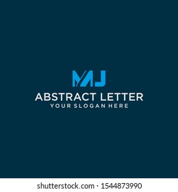 The original MJ logo is stylish and elegant in shape