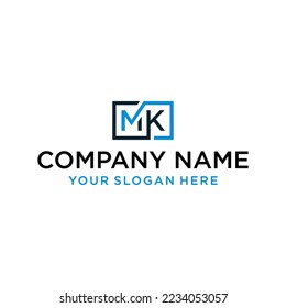 El logotipo original de MK es elegante y elegante en forma