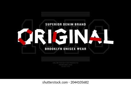 original modern and stylish typography slogan.Vector illustration for print tee shirt,  typography, poster and more.
