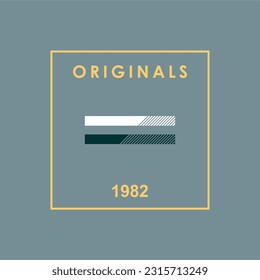Original, modern typography slogan. abstract design vector illustration for print tee shirt, background, typography, poster and etc. 
