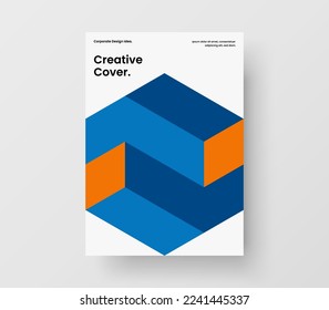 Originelles Mosaik formt das Handschriftenlayout. Saubere Platine A4 Vektor Design Konzept.