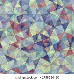 original multicolor abstract  triangle background
