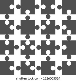 
el objeto original de la sombra del rompecabezas sobre un fondo blanco en el que se puede insertar la imagen