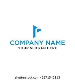 The original P logo is stylish and elegant in shape
