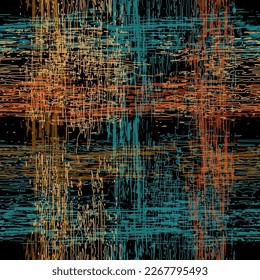 Original pattern with crossed line. Colorful vector illustration. Thin cross net. Crosswise thread, rare fiber fabric, mesh. Abstract background for fashion, textile print, cover and wallpaper