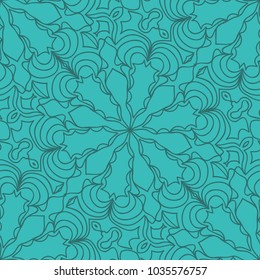 original pattern with lace decorative floral ornament. vector illustration. seamless pattern