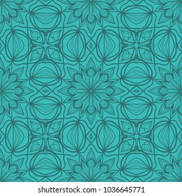 original pattern with lace decorative floral ornament. vector illustration. seamless pattern
