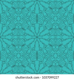 original pattern with lace decorative floral ornament. vector illustration. seamless pattern
