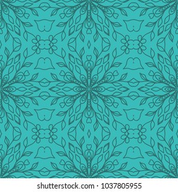 original pattern with lace decorative floral ornament. vector illustration. seamless pattern