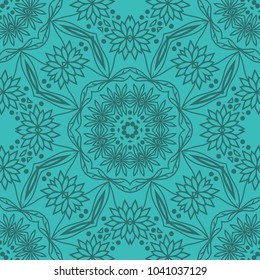 original pattern with lace decorative floral ornament. vector illustration. seamless pattern