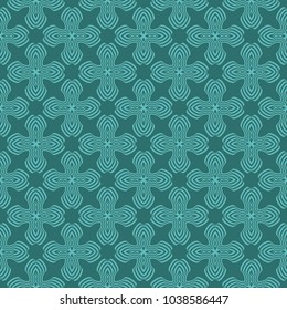 original pattern with lace decorative ornament. seamless vector illustration.