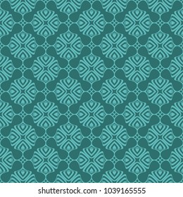 original pattern with lace decorative ornament. seamless vector illustration.