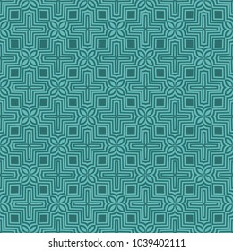 original pattern with lace decorative ornament. seamless vector illustration.