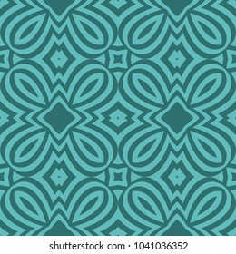 original pattern with lace decorative ornament. seamless vector illustration.