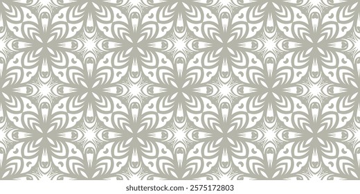 original pattern with lace decorative ornament. seamless vector illustration.