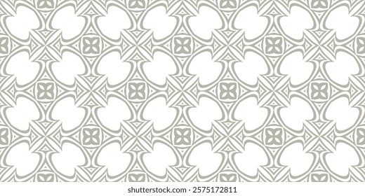 original pattern with lace decorative ornament. seamless vector illustration.