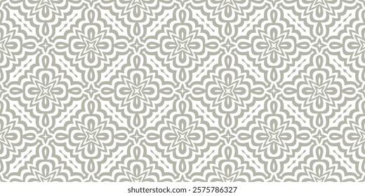 original pattern with lace decorative ornament. seamless vector illustration.