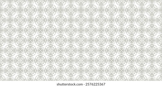 original pattern with lace decorative ornament. seamless vector illustration.