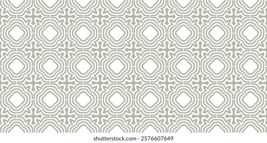 original pattern with lace decorative ornament. seamless vector illustration.