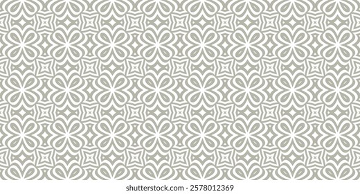 original pattern with lace decorative ornament. seamless vector illustration.