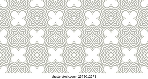 original pattern with lace decorative ornament. seamless vector illustration.