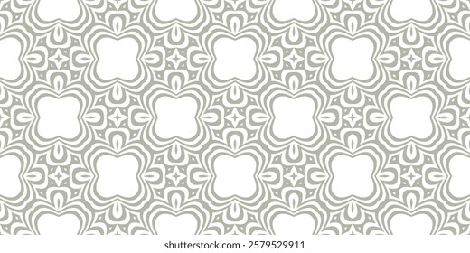 original pattern with lace decorative ornament. seamless vector illustration.