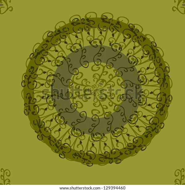 Original Pattern On Marsh Background Stock Vector (Royalty Free ...