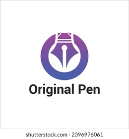 Original Pen Modern logo design