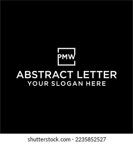 The original PMW logo is stylish and elegant in shape