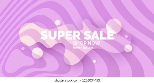 Original poster concept for sale. Vector illustration